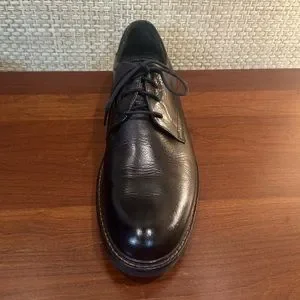 ?HP?Johnson & Murphy Black Leather Plain Toe Lug Sole Lace Oxford Shoes 10.5 Johnston & Murphy | Shoes | Hpjohnson Murphy Black Leather  main image 4